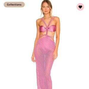 PatBo Cutout Pink Dress